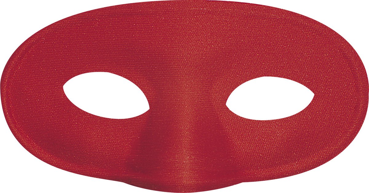 Ovaal Oogmasker Mascherina Rood Kind | Carnavalskleding | Verkleedkleding